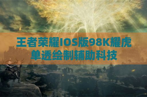 王者荣耀IOS版98K耀虎单透绘制辅助科技