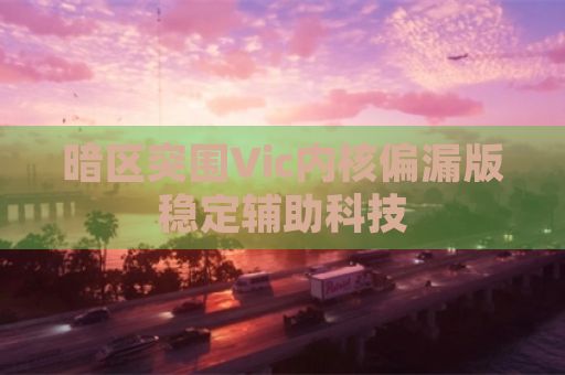 暗区突围Vic内核偏漏版稳定辅助科技