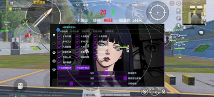 和平精英-迈克辅助-人物方框射线自动瞄准内核版
